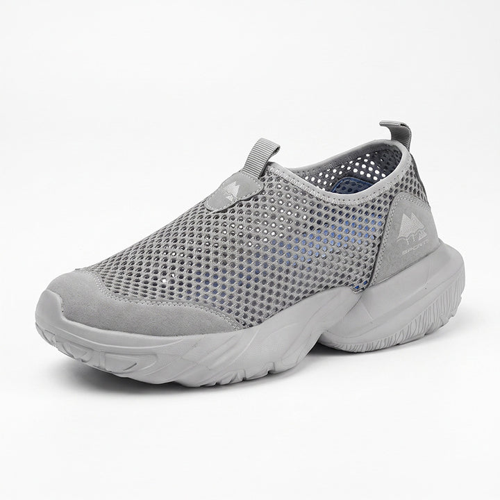 Unisex Atmungsaktive Mesh-Slipper mit gedämpfter Profilsohle Echoarchiv
