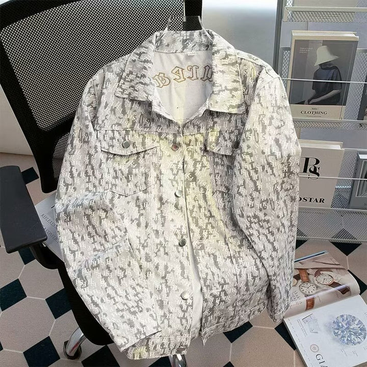 Herren Modische Camouflage Übergangsjacke Echo Archiv