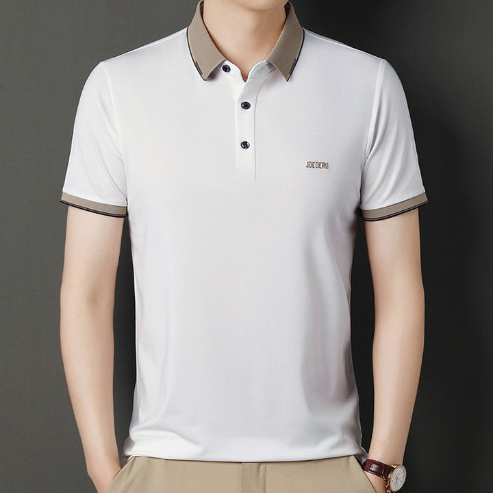 Herren sportliches Polo-Shirt mit modischem Kragen Echoarchiv