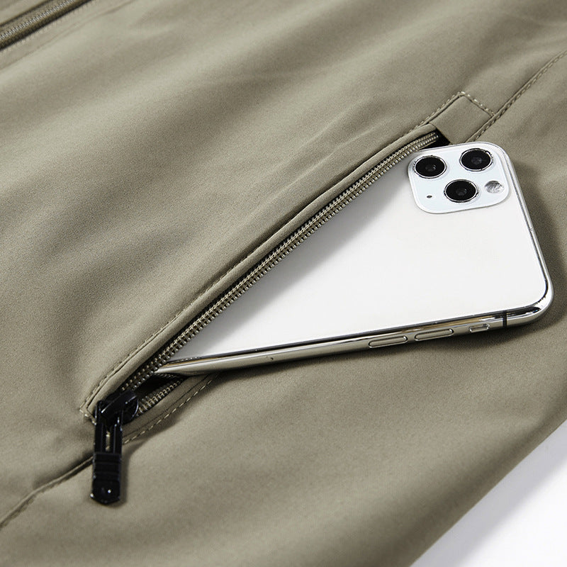 Herren Atmungsaktive Softshell-Outdoorweste mit Mesh‑Innenfutter und Reißverschlusstaschen – Marzano
