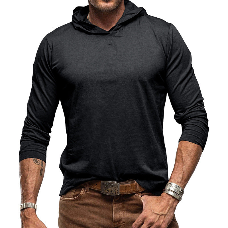 Herren Langarm-Hoodie mit lässigem Schnitt Echoarchiv