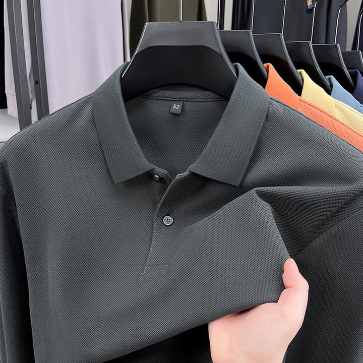 Herren stylisches Poloshirt mit atmungsaktivem Piqué-Gewebe Echoarchiv