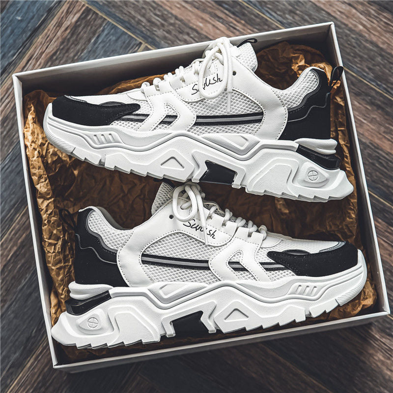 Damen Sportliche Chunky Sneakers mit atmungsaktiver Mesh-Oberfläche und stabiler Sohle Echo Archiv