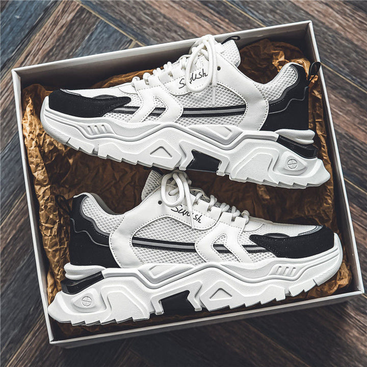 Damen Sportliche Chunky Sneakers mit atmungsaktiver Mesh-Oberfläche und stabiler Sohle Echo Archiv