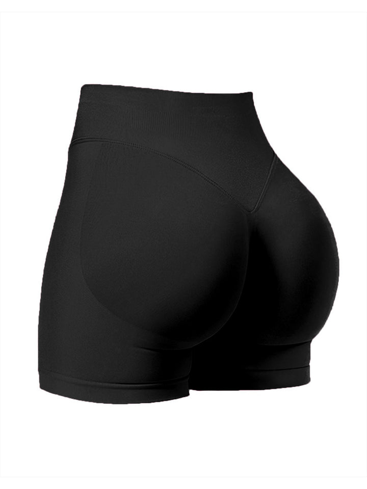 Damen Sport-Bikini-Oberteil mit hoch geschnittenen Shorts und nahtlosem Design Echo Archiv