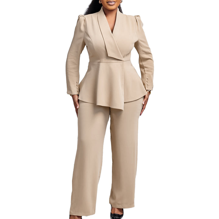 Damen Elegantes Blazer-Hosen-Set Echoarchiv