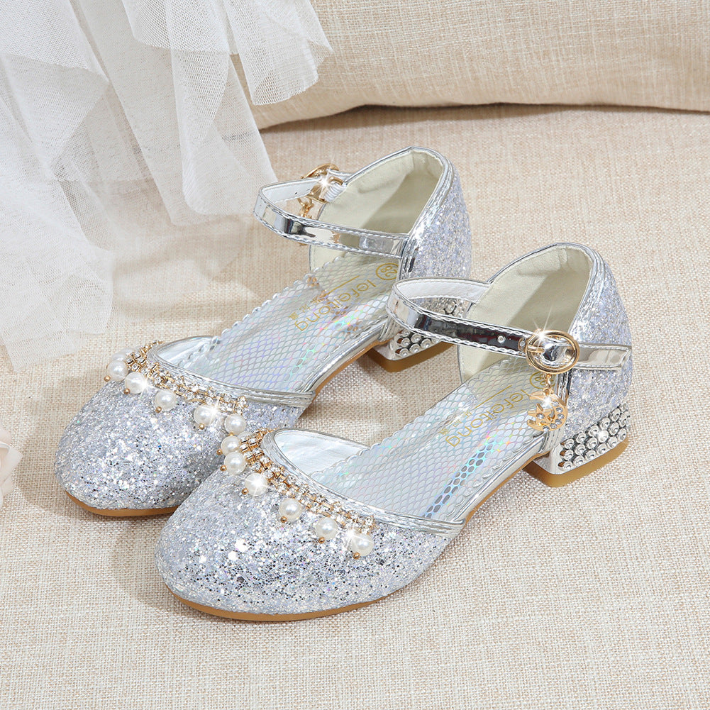 Damen Glitzernde Festtagsballerinas Echo Archiv
