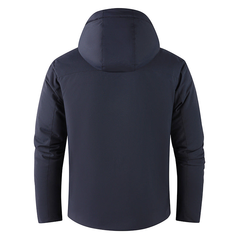Herren Technische Winterjacke mit Fleece-Innenfutter Echo Archiv