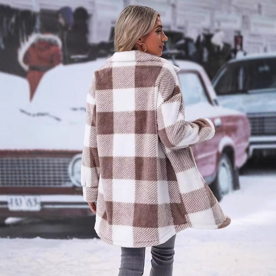 Damen Flanell-Winterjacke Echoarchiv