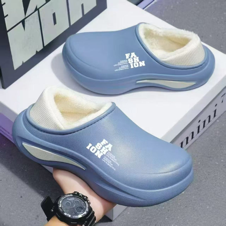 Damen Gefütterte Thermo‑Clogs aus leichtem EVA mit Teddyfutter und dämpfender Komfortsohle Echoarhiv