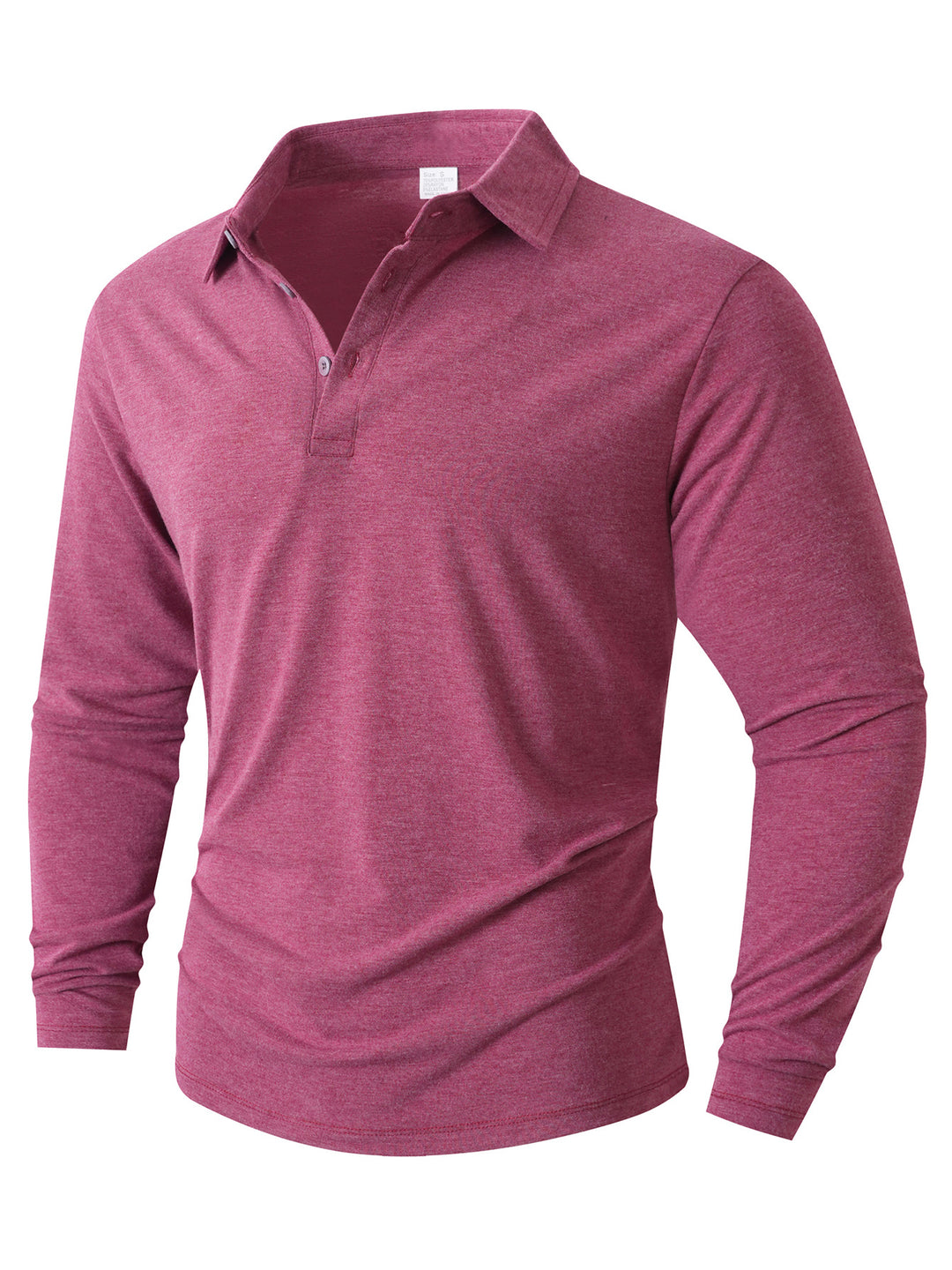 Herren Langarm Poloshirt mit modernem Schnitt Echoarchiv