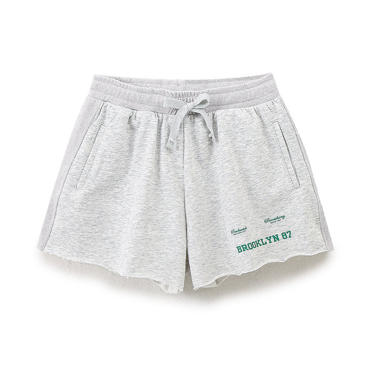 Damen lässige Freizeit-Shorts mit elastischem Bund und praktischen Taschen Echo Archiv