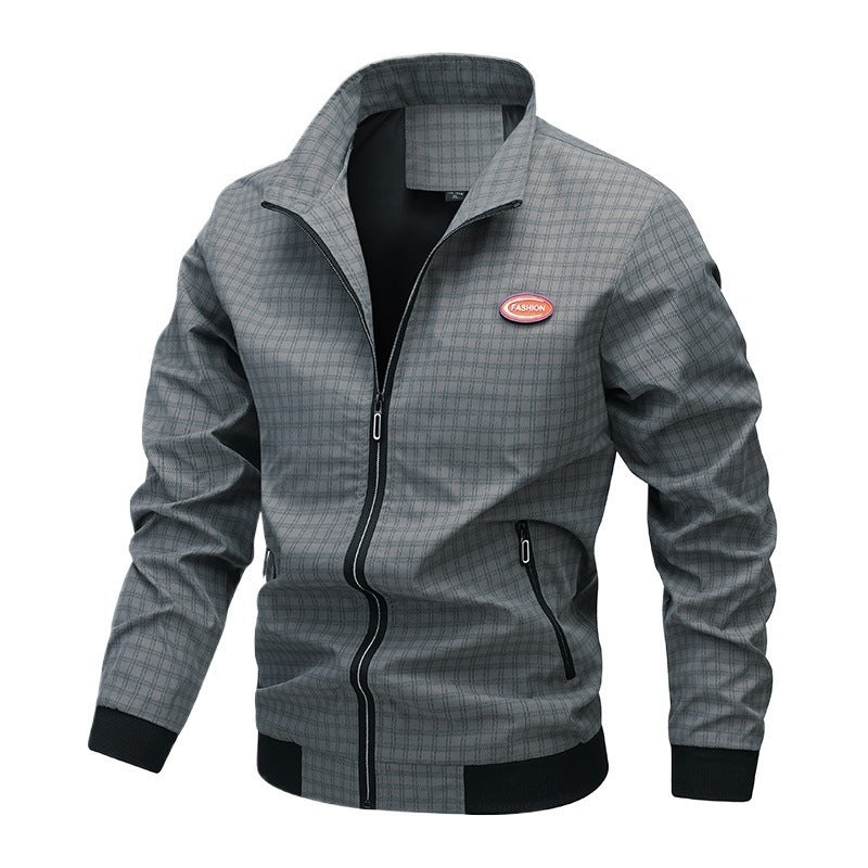 Herren Leichte Übergangsjacke mit praktischen Taschen Echo Archiv
