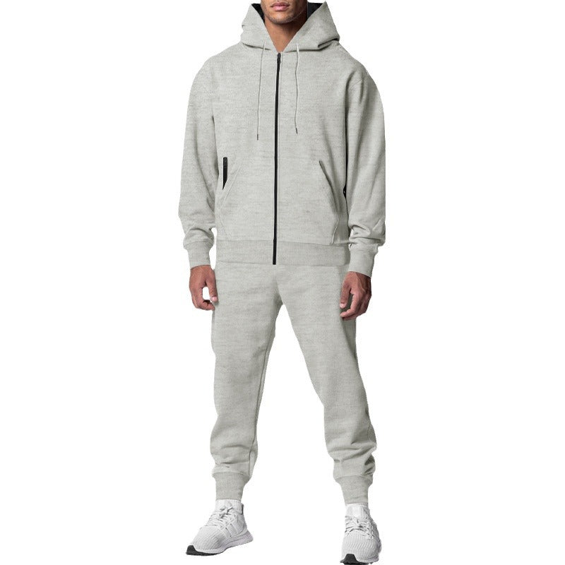 Herren Sportliches Hoodie- und Jogginghose-Set Echoarchiv