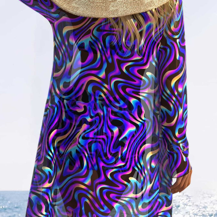 Damen modisches Bikini-Set mit lässigem Überwurf Echo Archiv
