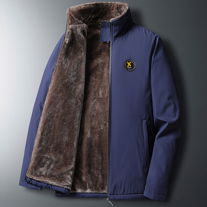 Herren Multifunktionale Steppjacke mit tiefem Kragen und weichem Innenfutter Echo Archiv