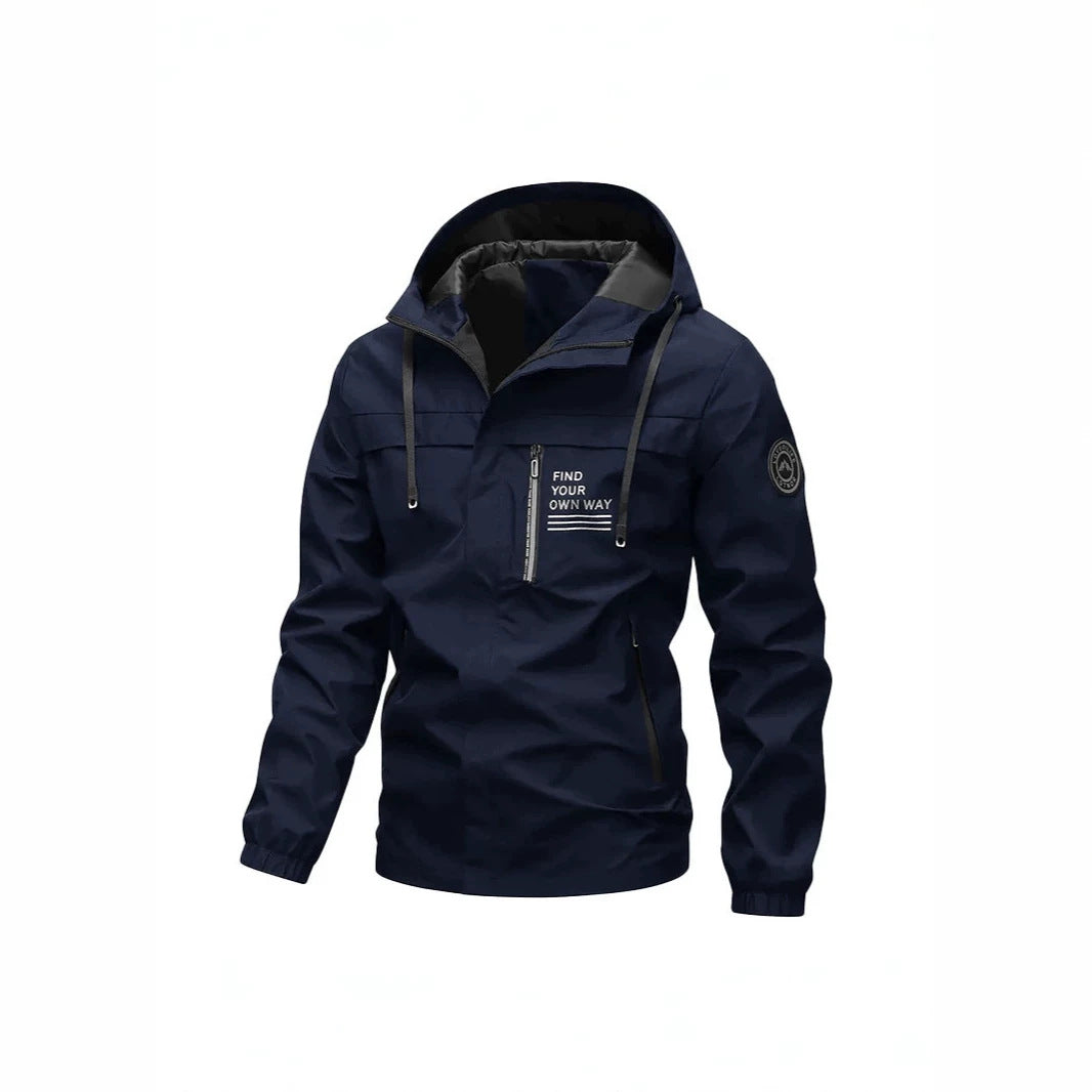 Herren Funktionsjacke mit hohem Kragen Echo Archiv