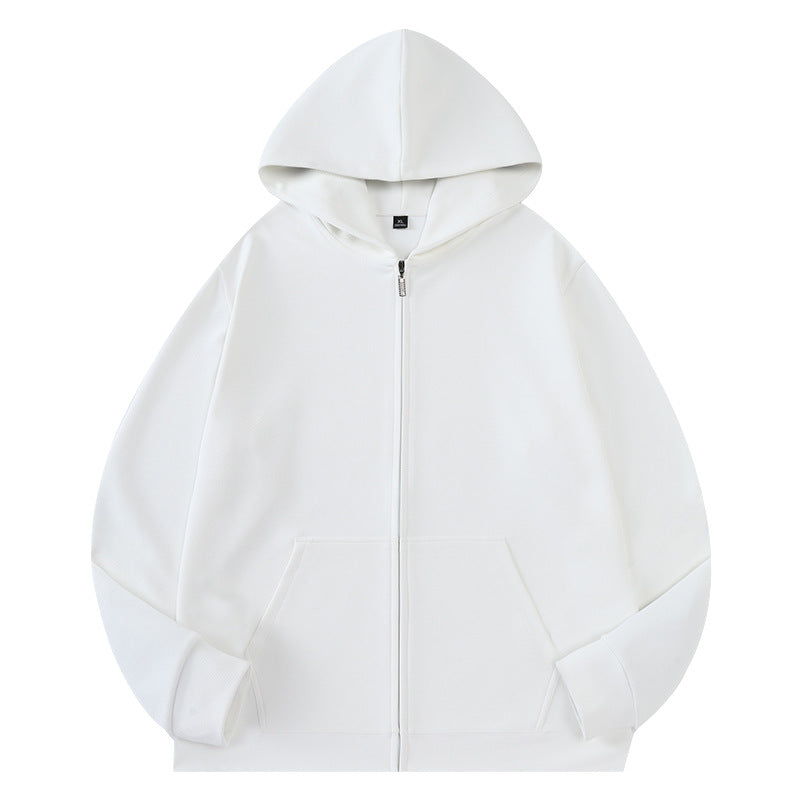 Unisex Oversize Kapuzen‑Zipjacke aus French‑Terry mit verdeckter Nahtführung Echo Archiv
