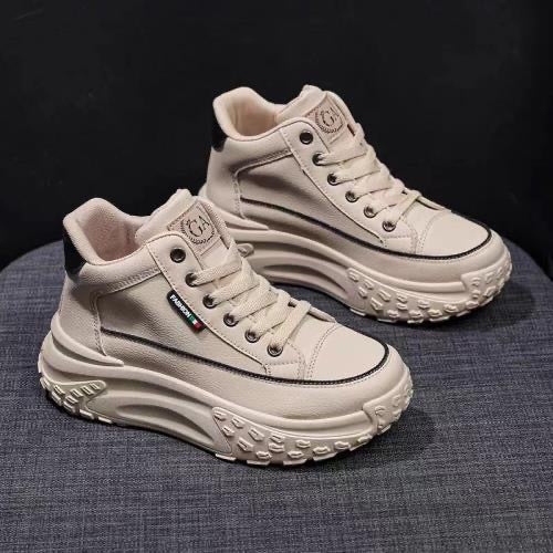 Damen Hohe Plateau Sneakers mit trendiger Silhouette und rutschfester Sohle Echo Archiv