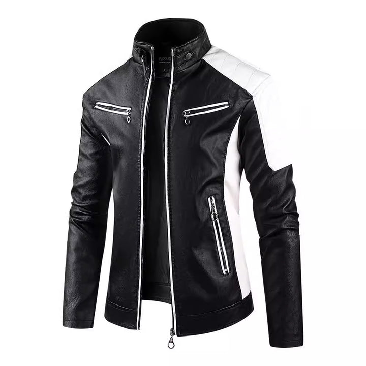 Herren Modische Bikerjacke Echo Archiv