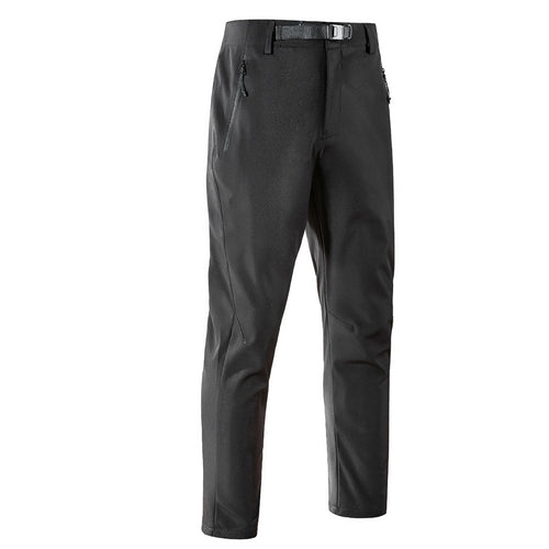 Herren Softshell-Outdoorhose mit engem Tapered‑Schnitt, integriertem Gürtel & Reißverschlusstaschen Echoarchiv