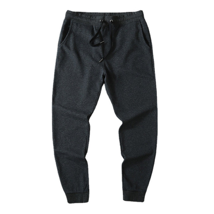 Herren Slim-Fit Fleece-Jogginghose mit elastischem Bund, Kordelzug und gekämmter Innenseite Echoarchiv