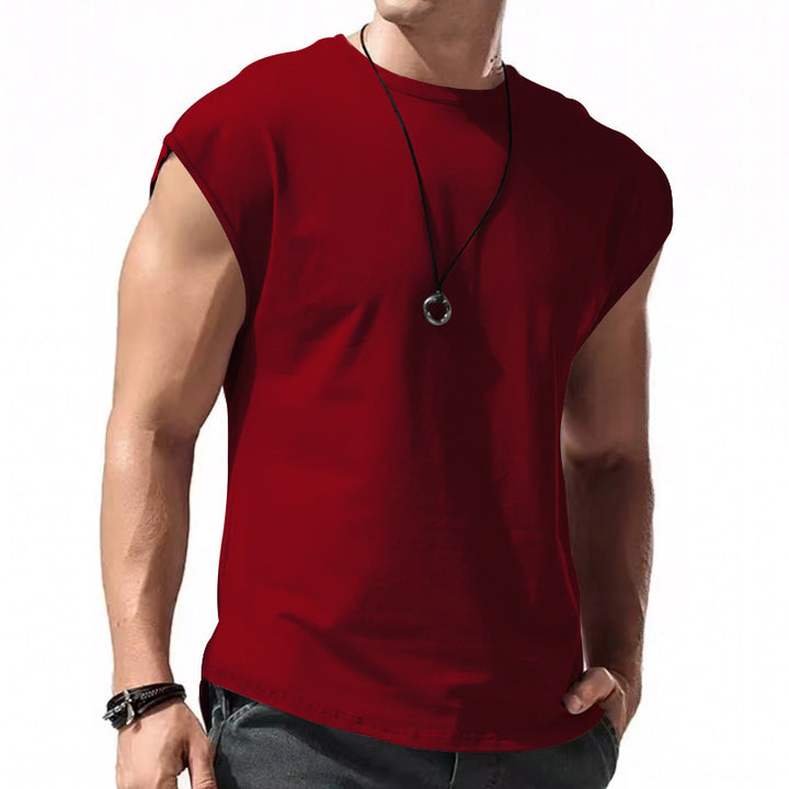 Herren ärmelloses T-Shirt mit moderner Schnittführung Echoarchiv