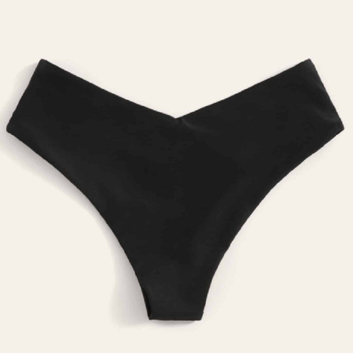 Damen Hochtaillierter Bikiniunterteil Echo Archiv