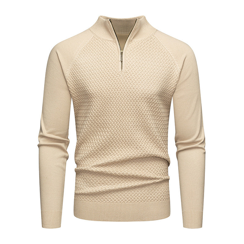 Herren Strickpullover mit Reißverschluss Echoarchiv