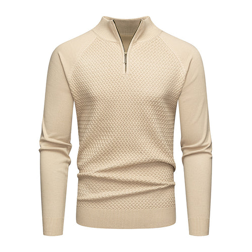 Herren Strickpullover mit Reißverschluss Echoarchiv