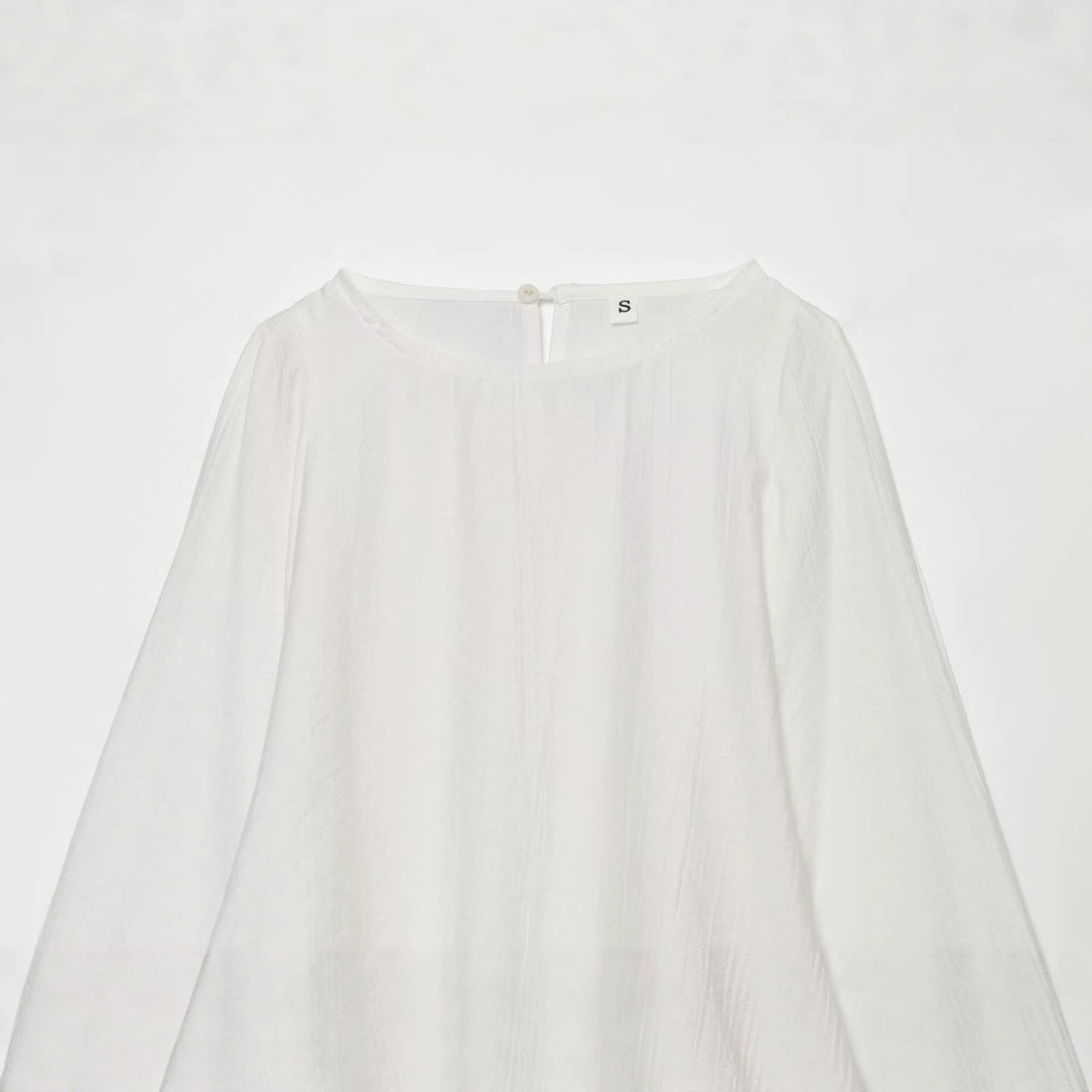 Damen Oversize-Bluse mit Ballonärmeln und Manschetten Echo Archiv
