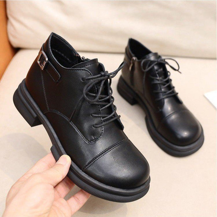 Damen Modische und robuste Schnürstiefeletten Echo Archiv