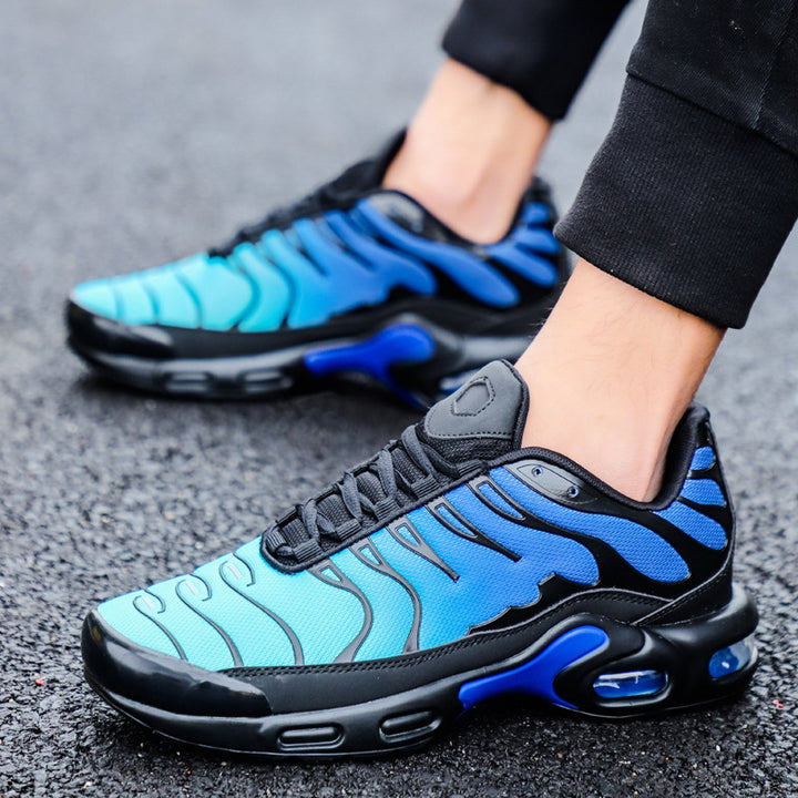 Herren Atmungsaktive Laufschuhe mit Luftkissen-Dämpfung und futuristischem Wellen-Design – Tavélo