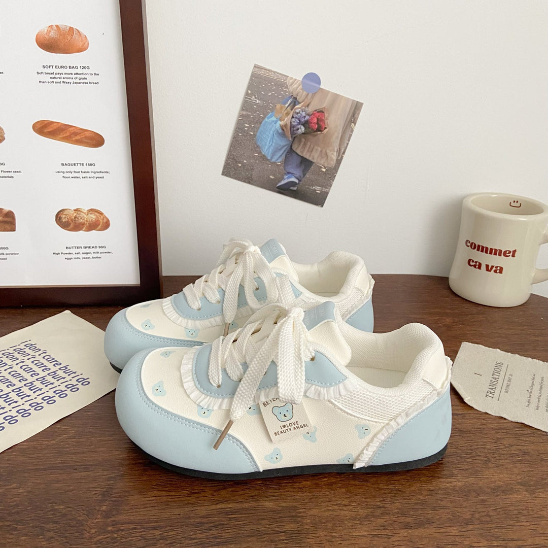 Damen Sneakers mit verspieltem Bärenmotiv und komfortabler Sohle Echo Archiv