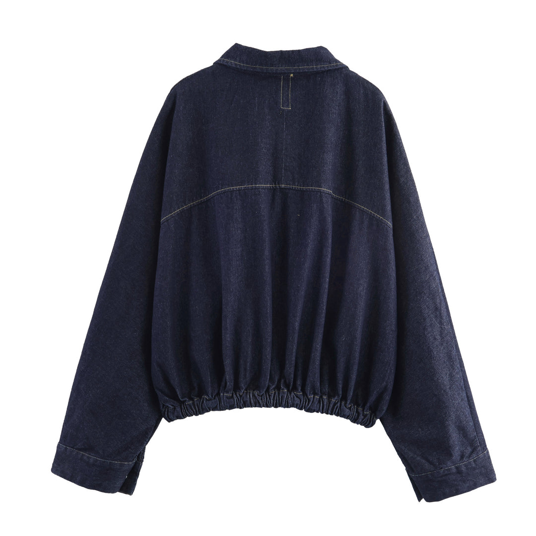 Damen 20+ hochtaillierte geradegeschnittene Jeans mit Clean-Denim und Kontrastnähten Echo Archiv