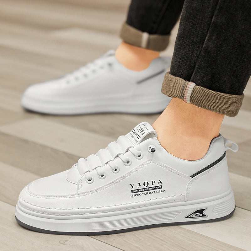 Herren Low-Top City-Sneaker aus Kunstleder mit dicker Komfortsohle und dezenter Logoprägung Echoarhiv – Norré