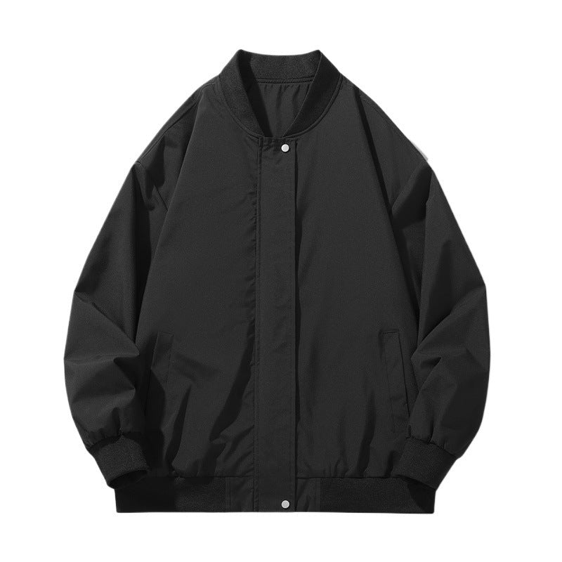 Herren sportliche Übergangsjacke mit hohem Kragen und praktischen Seitentaschen Echoarchiv