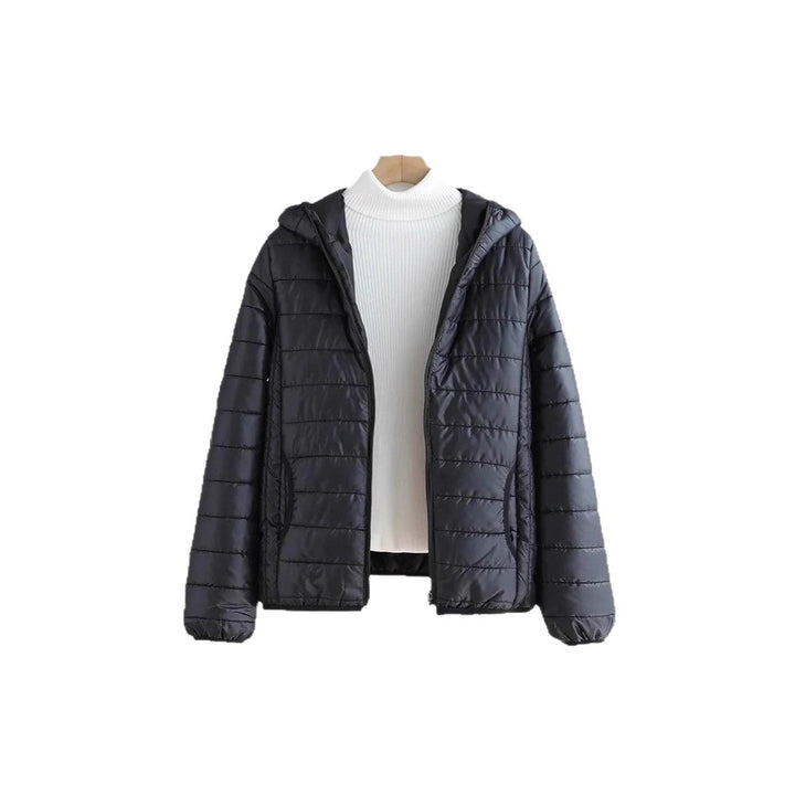 Damen leichte gesteppte Kapuzenjacke mit Thermoisolierung – Célinea