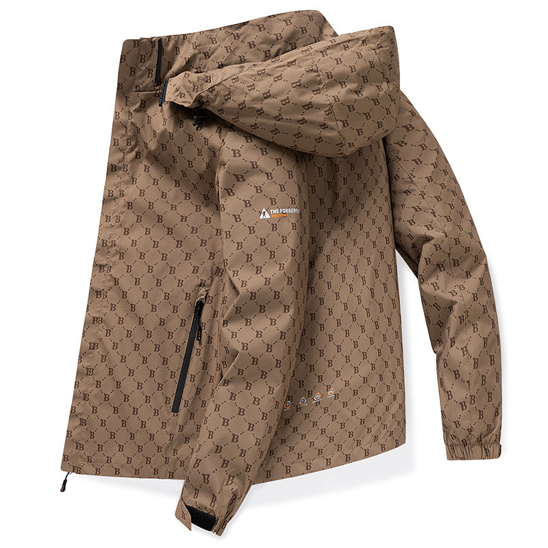 Damen Mode-Wasserdichte Funktionale Jacke mit Kapuze Echo Archive