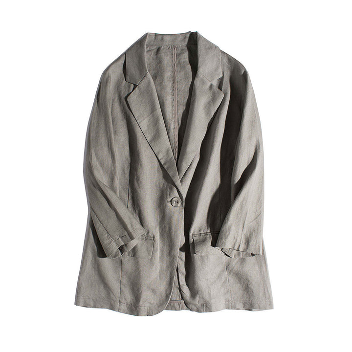Damen Eleganter, moderner Blazer mit lässigem Schnitt Echoarchiv