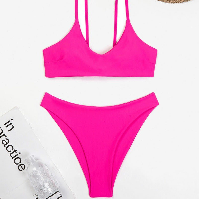 Damen Bikini-Set mit verstellbaren Trägern und modischem Schnitt Echo Archiv