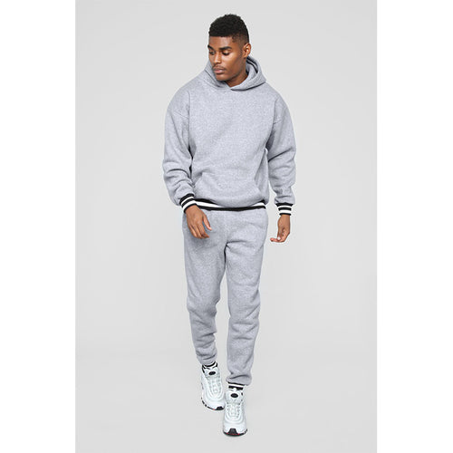 Herren Sportliches Sweatshirt und Jogginghose Set Echoarchiv