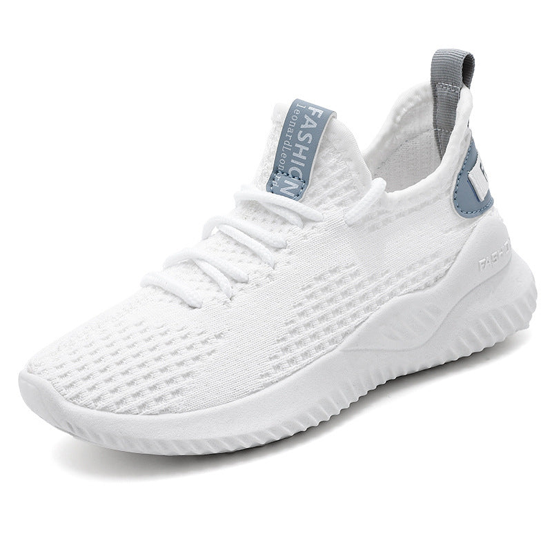 Unisex Atmungsaktiver Strick-Sneaker mit gedämpfter Laufsohle und Slip-On-Passform Echoarchiv