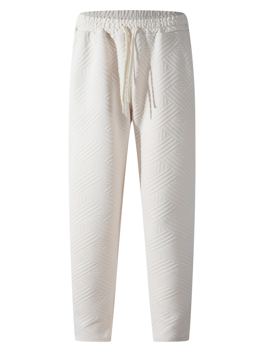 Herren bequeme Freizeithose mit modernem Strukturdesign Echoarchiv
