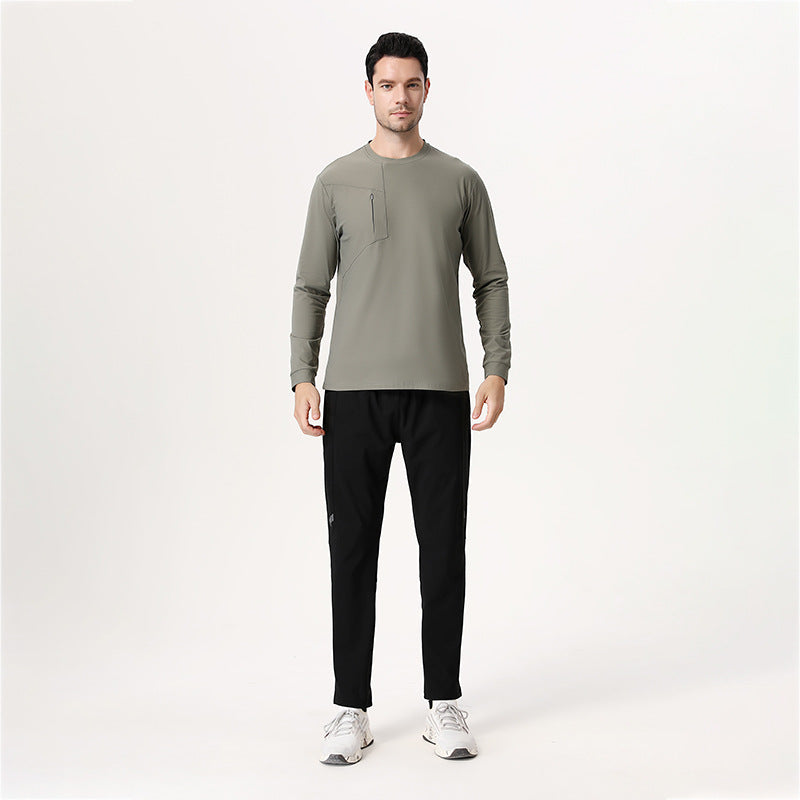 Herren Funktionsshirt mit praktischem Reißverschluss und innovativem Belüftungssystem Echoarchiv