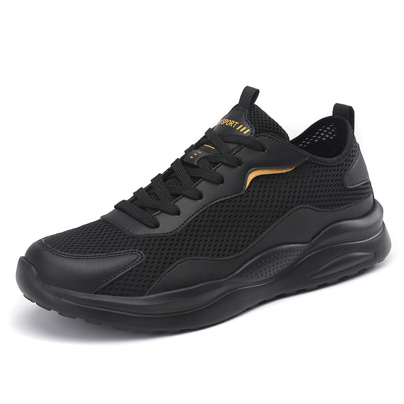 Herren nan schlanker Freizeit-Sneaker mit feinmaschigem Netzgewebe, anatomisch geformter Komfortsohle und griffiger Mehrzweck-Profilsohle Echo Archiv