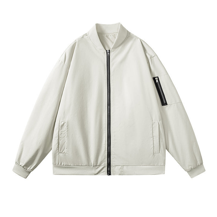 Herren Modische Übergangsjacke mit Reißverschluss Echo Archiv