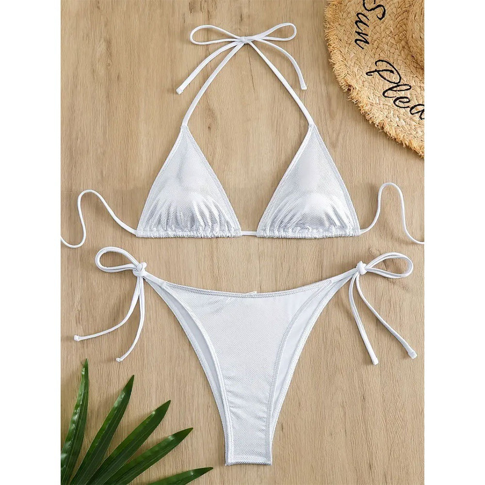 Damen Netz-Bikini-Set mit verstellbarem Design Echo Archiv