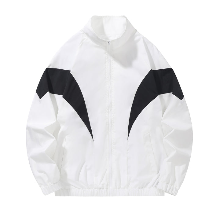 Herren Sportliche Leichte Windbreaker-Jacke Echo Archiv