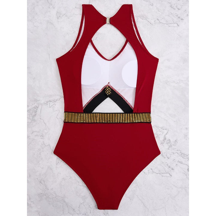 Damen Badeanzug mit Cut-Out Design und modischen Akzenten Echo Archiv